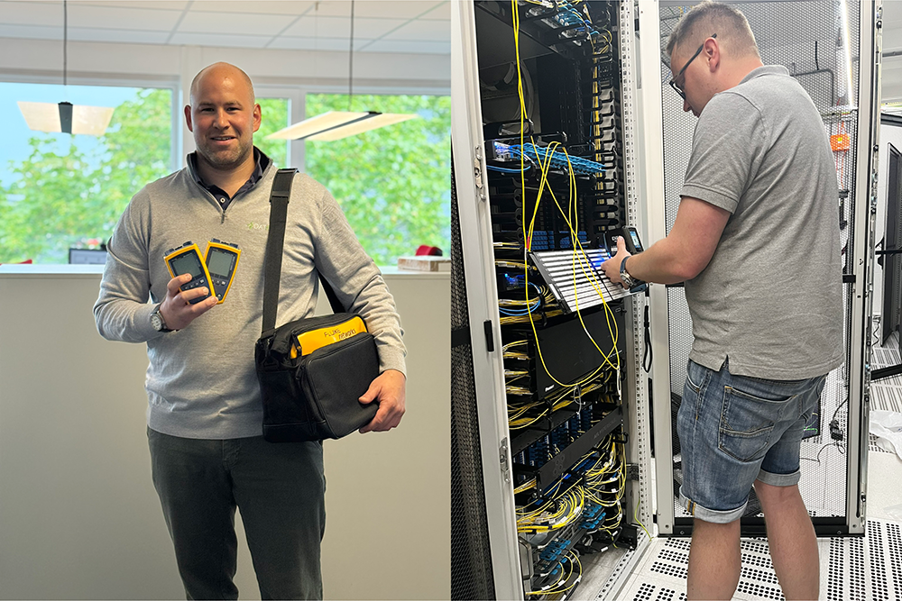 Datelco: Nå med Fluke MultiFiber Pro og FIP-500 - Fiber inspection scope