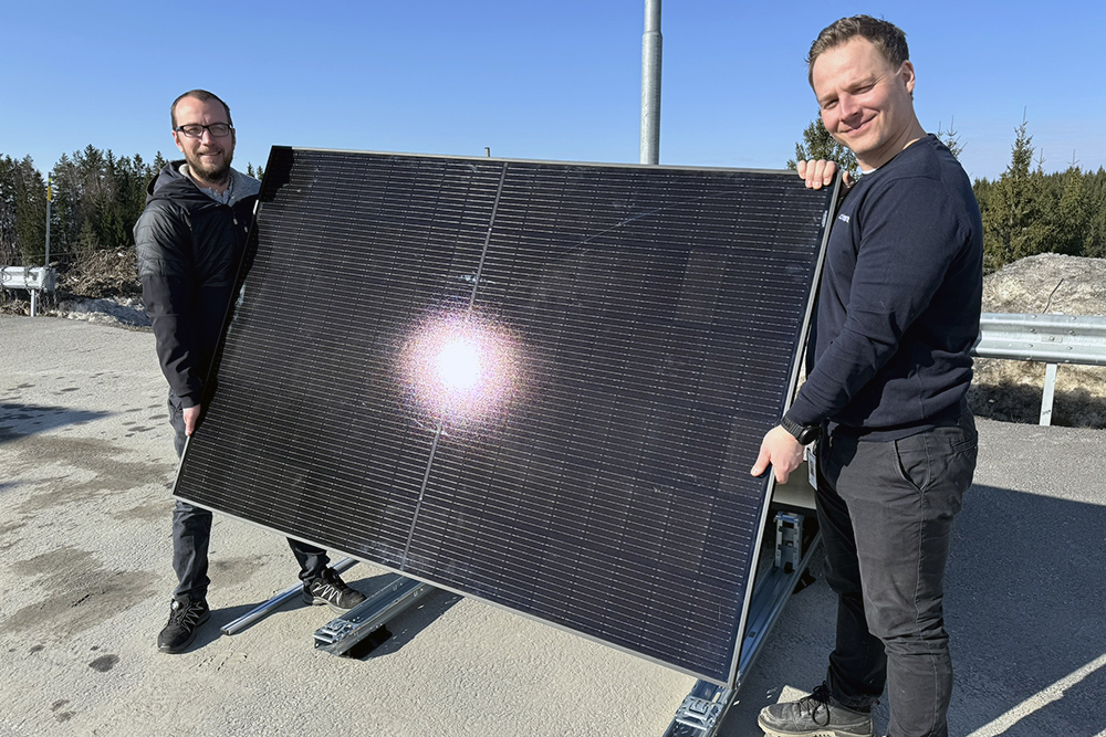 Solceller på næringsbygg